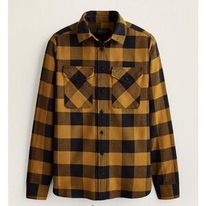 Pendleton Women's Plaid Madison Doublebrushed Flannel Shirt - L